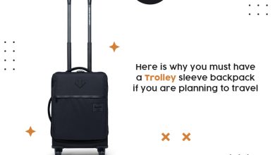 trolley sleeve backpack