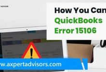 QuickBooks error 15106