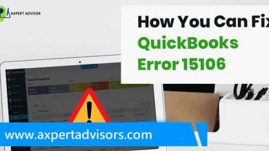 QuickBooks error 15106