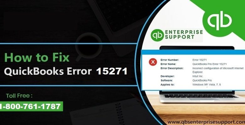 QuickBooks error code 15271