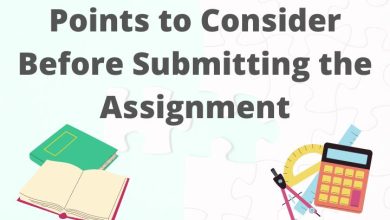 Submitting the Assignment