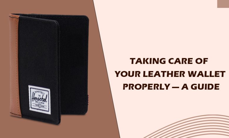 leather wallet