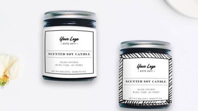 Sticker Labels For Candles