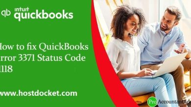 QuickBooks error code 3371