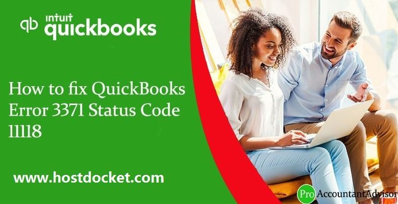 QuickBooks error code 3371