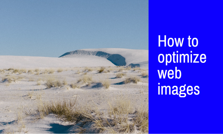 How to optimize web images