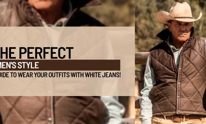 The Perfect Mens Style Guide To Wear Your Outfits With White Jeans!