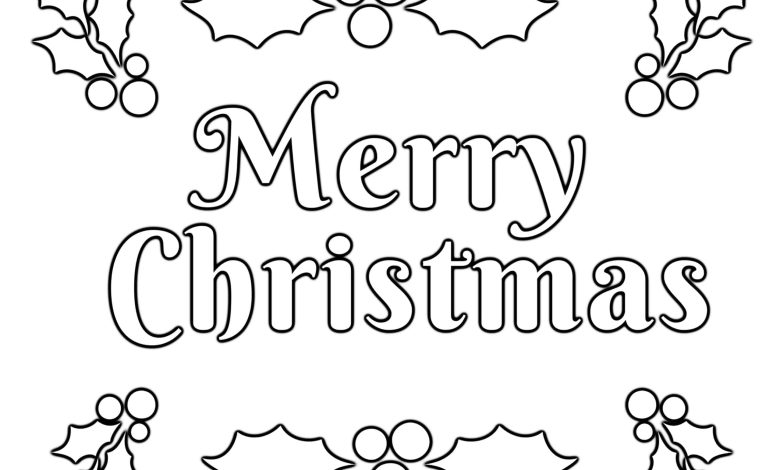 Printable Christmas Coloring Pages | Kids Coloring Pages