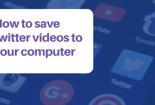 How to save twitter videos to your computer