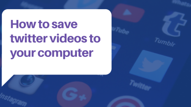 How to save twitter videos to your computer