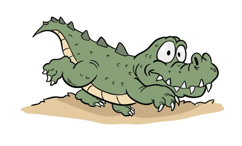 How to Draw a Crocodile