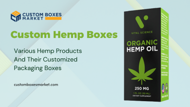 Various Hemp Products And Their Customized Hemp Boxes