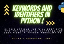 identifiers in python