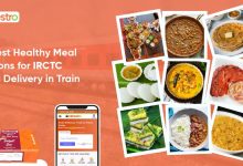 Healthy Food order in Train