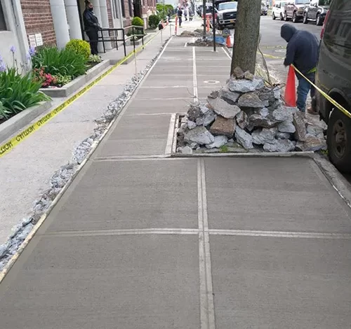 Sidewalk repair Queens