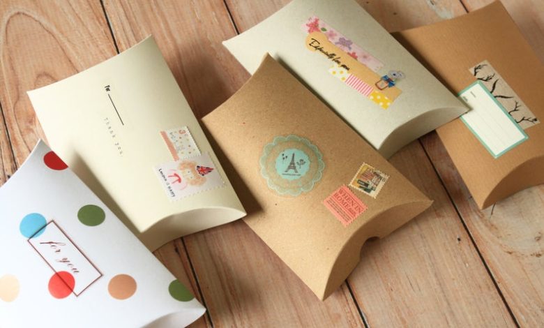 custom pillow packaging boxes