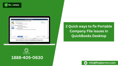 Portable company file issues- Couple of golden steps to fix