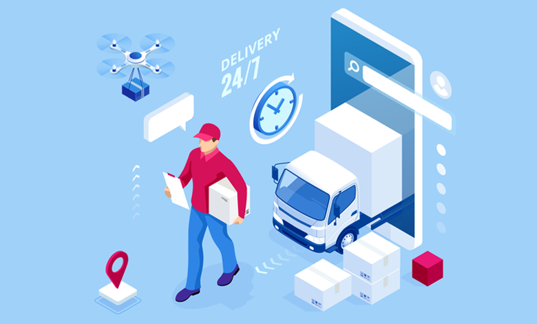 courier delivery app development